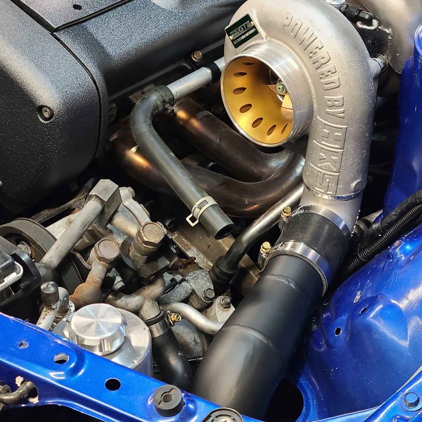 U.P.G RB Single turbo carbon airbox