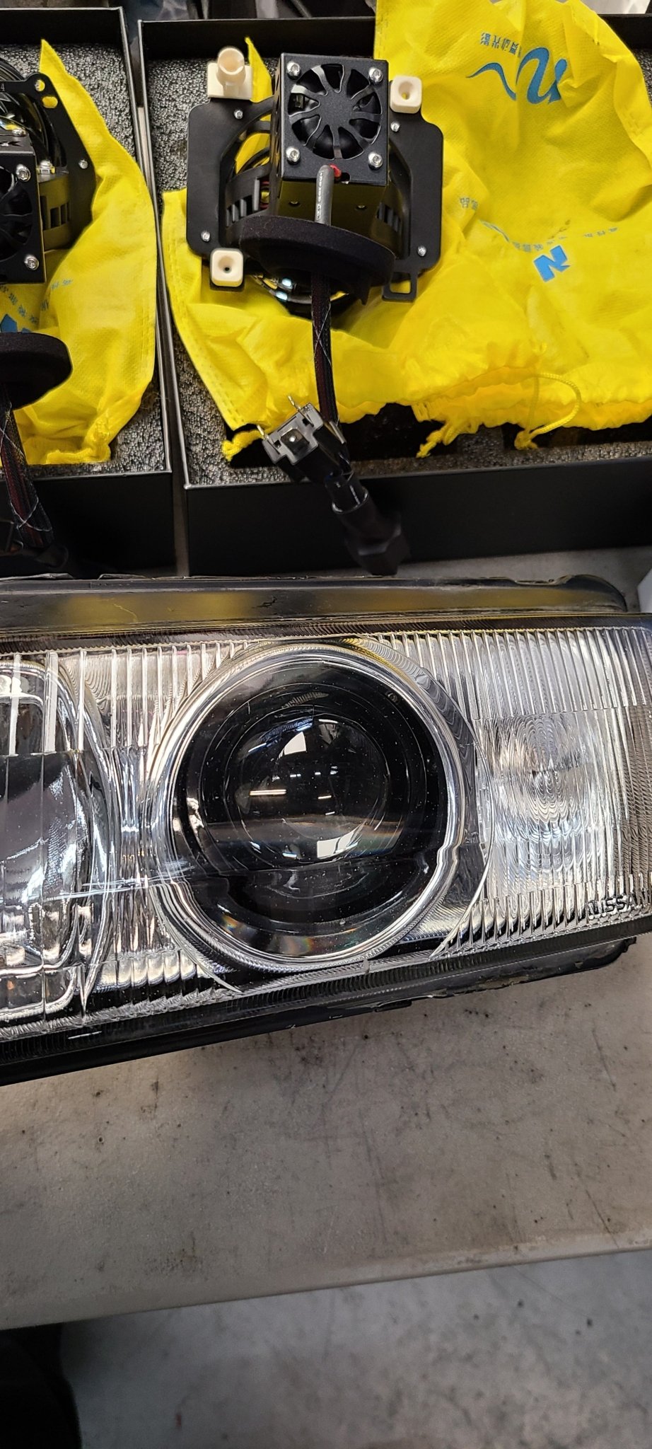 U.P.G R32 Skyline Bi-Led headlight upgrade kit