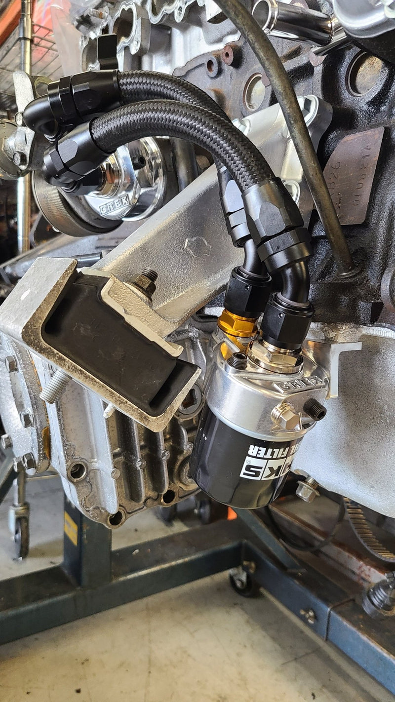 Load image into Gallery viewer, U.P.G GTR oil filter relocation kit for RB26
