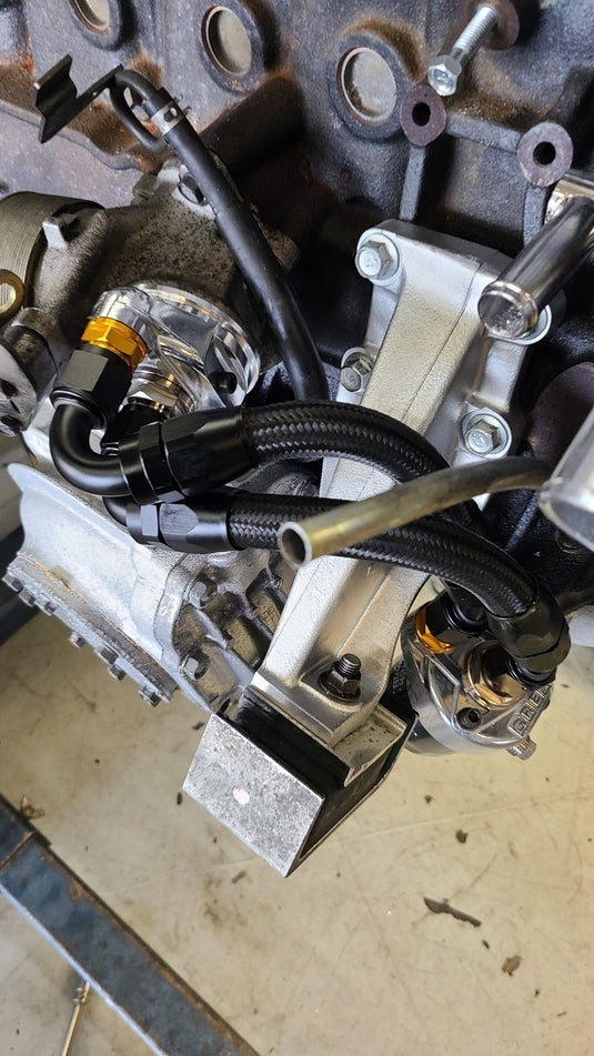 U.P.G GTR oil filter relocation kit for RB26