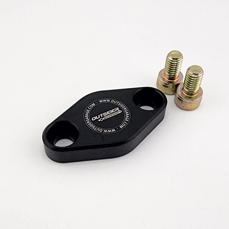 Cargue la imagen en el visor de la galería, Nissan RB26 Rear Turbo Oil Drain Block-Off
