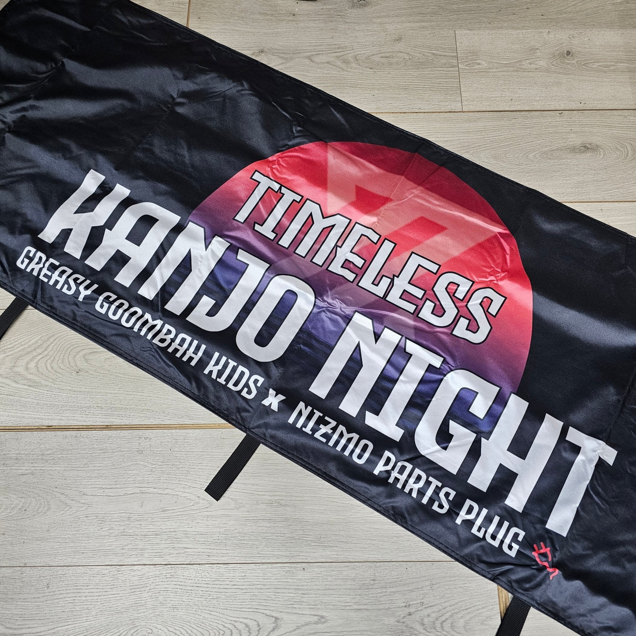 NizmoPartsPlug Collaboration Kanjo Night Limited Nobori Flag