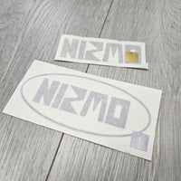 NizmoPartsPlug 40th Anniversary Special Old Logo Decal