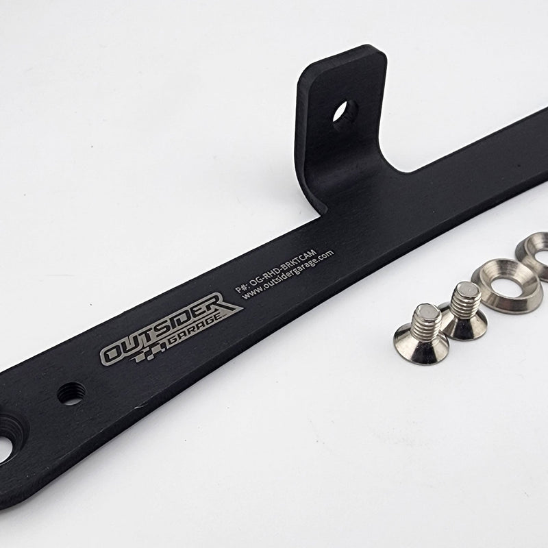 Load image into Gallery viewer, JDM to US License plate adapter bracket with Camera Mount - NizmoPartsPlug
