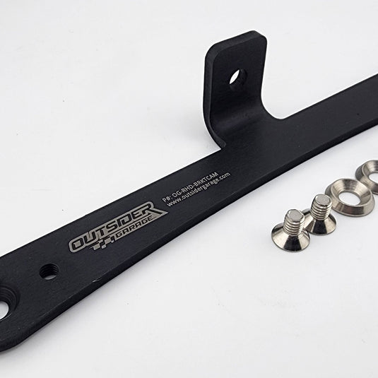 JDM to US License plate adapter bracket with Camera Mount - NizmoPartsPlug