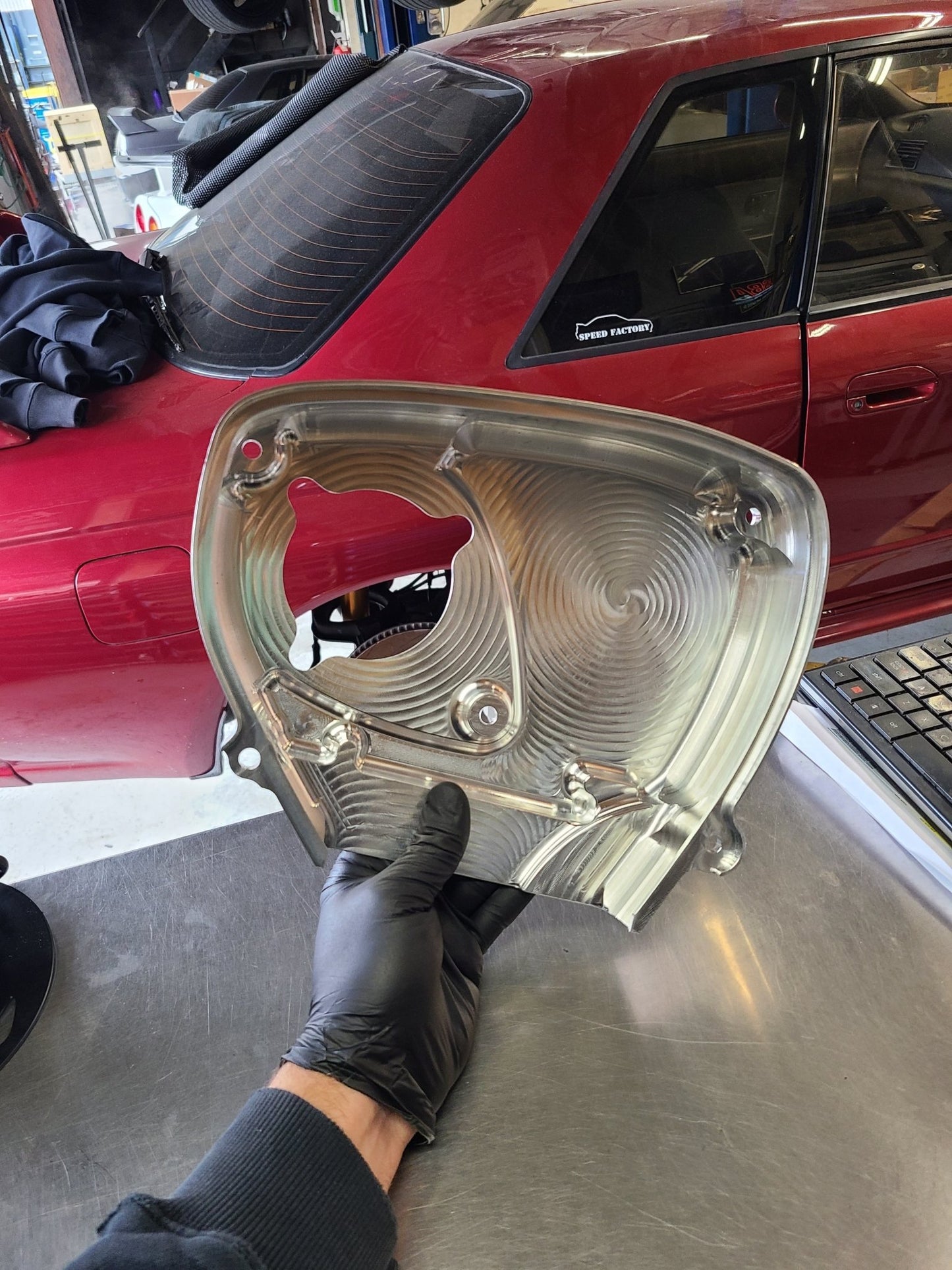 U.P.G. Lightweight billet RB26 front cover (multiple options available)