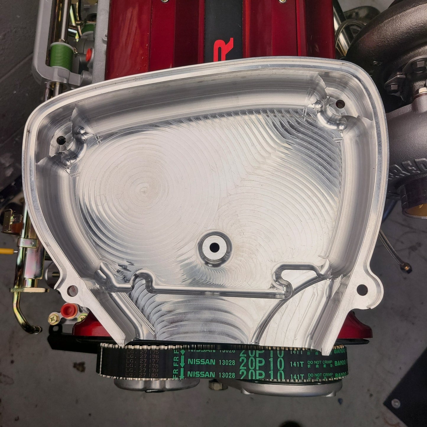 U.P.G. Lightweight billet RB26 front cover (multiple options available)