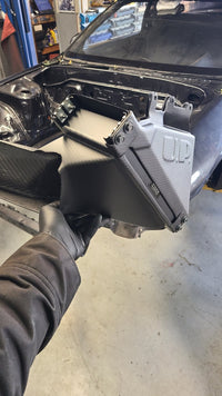 U.P.G R32 GTR oil cooler with carbon ducting -complete-