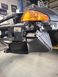 U.P.G R32 GTR oil cooler with carbon ducting -cooler/duct combo-