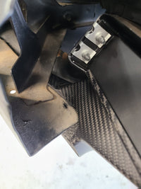 U.P.G R32 GTR oil cooler with carbon ducting -complete-