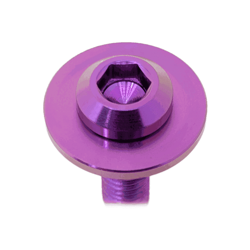ギャラリービューアに画像をロードする, ZSPEC Dress Up Bolts® Dead-Pedal Fastener Kit for Nissan 240SX S13 (&amp; Silvia), Titanium
