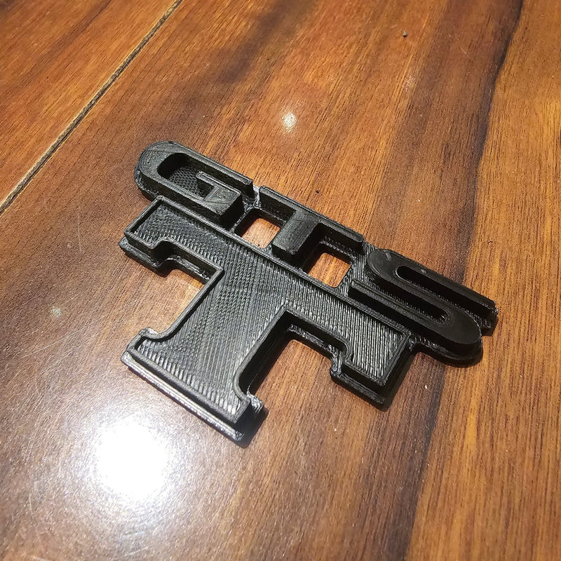 Load image into Gallery viewer, Mīrai Mamōru R32 Skyline Exterior GTST Trunk Emblem (GTR STYLE)
