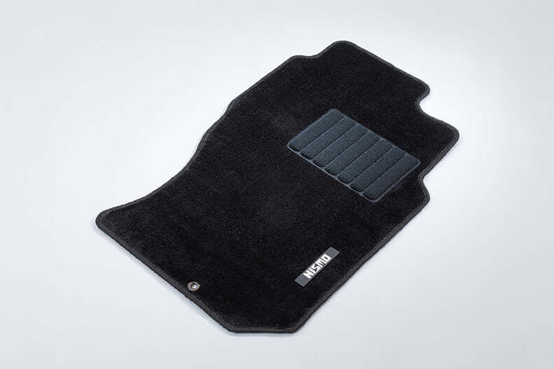 Load image into Gallery viewer, 40th Anniversary NISMO Special R32 GTR Old Logo Floor Mat Set - NizmoPartsPlug
