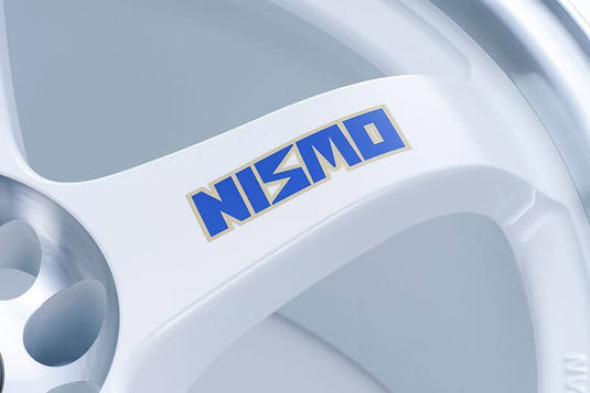 Nissan 40th Anniversary NISMO Special LMGT4 Wheel Logo Sticker (Individual) - NizmoPartsPlug