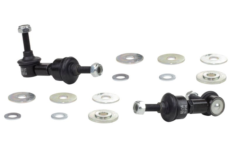 ギャラリービューアに画像をロードする, Whiteline Sway Bar Link Kit Heavy Duty Adj Steel Ball Nissan 240SX 1989-1998
