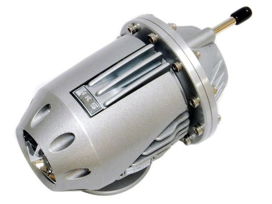 Silver HKS Super Sequential Blow Off Valve (SSQV) universal fitment. Compact, metallic finish, excellent condition.