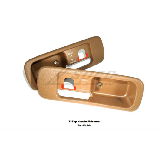 ZSPEC T-Top Handle Finisher Set for Nissan Z32 300zx w/NON-LOCKING T-tops