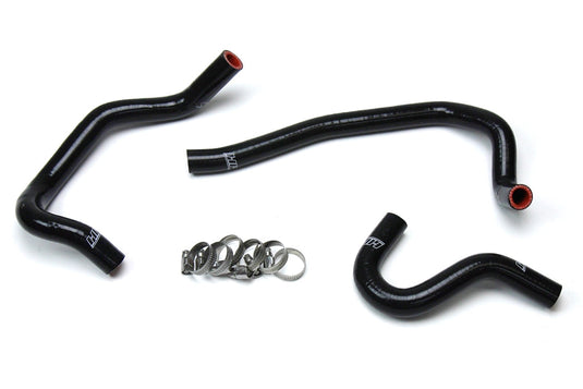 HPS Performance HPS Black Reinforced Silicone Heater Hose Kit Coolant Toyota 86-92 Supra MK3 Turbo & NA 7MGE / 7MGTE Left Hand Drive