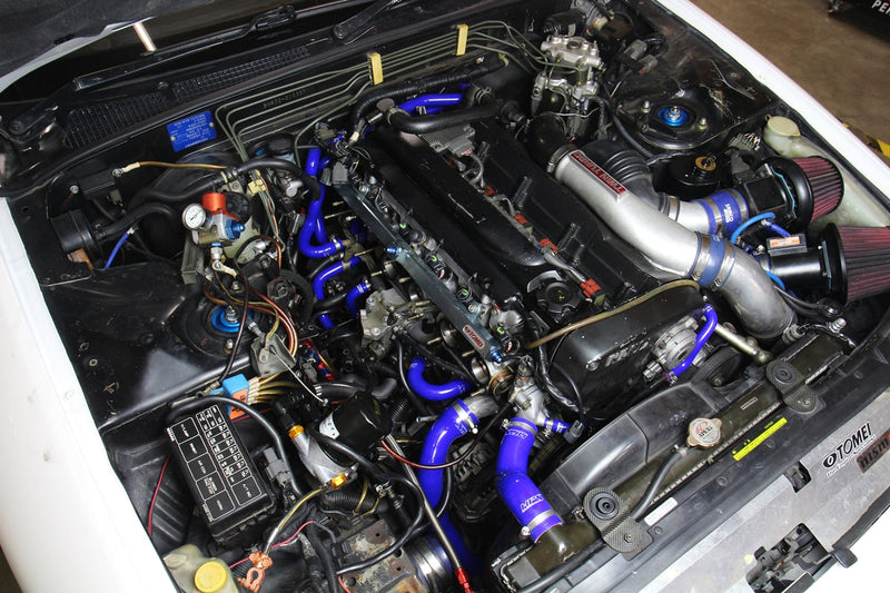 Load image into Gallery viewer, HPS Performance HPS Silicone Radiator + Heater Coolant Hose Kit Nissan 1989-1994 Skyline GTR R32 RB26DETT Twin Turbo, 57-1782
