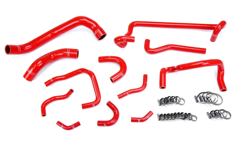 Load image into Gallery viewer, HPS Performance HPS Silicone Radiator + Heater Coolant Hose Kit Nissan 1989-1994 Skyline GTR R32 RB26DETT Twin Turbo, 57-1782
