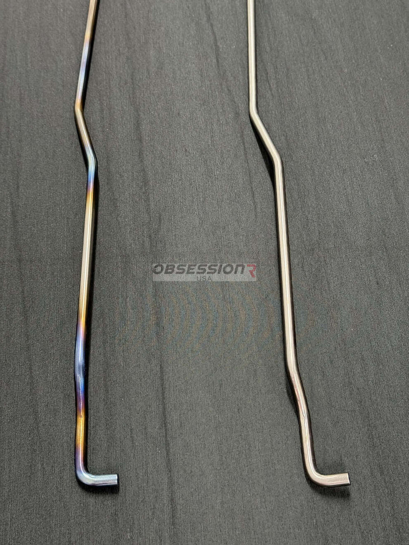 Cargue la imagen en el visor de la galería, Obsession R USA Titanium Hood Prop Nissan Skyline BNR32 BCNR33 BNR34 GTR - NizmoPartsPlug
