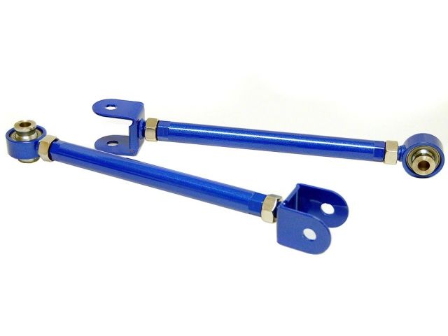 Cargue la imagen en el visor de la galería, Megan Racing Rear Adjustable Toe Control Arms for 89-94 Nissan 240SX S13 Blue - MRS-NS-1770
