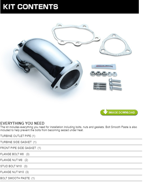 Load image into Gallery viewer, Tomei Turbine Outlet Pipe Kit Expreme Silvia/ 180sx Sr20det

