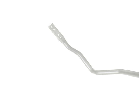 Whiteline 24mm adjustable front sway bar for R33 Nissan Skyline, gray finish, isolated on white background.