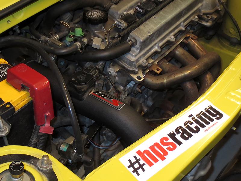 Load image into Gallery viewer, HPS Shortram Air Intake Kit 2000-2005 Toyota MR2 Spyder 1.8L, Black

