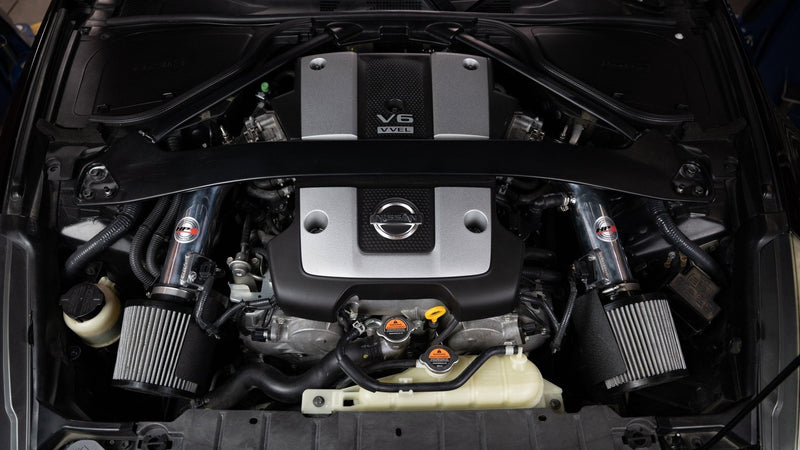 ギャラリービューアに画像をロードする, HPS Performance HPS Shortram Air Intake Kit Nissan 2009-2020 370Z 3.7L V6, Includes Heat Shield, 827-706
