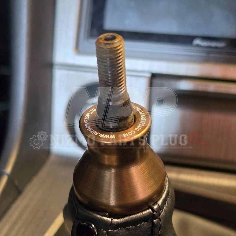 Load image into Gallery viewer, Nissan R34 Shifter Collar Spacer Adapter V2 – Fits Stock M10 Shifter | OSG x NPP Collab
