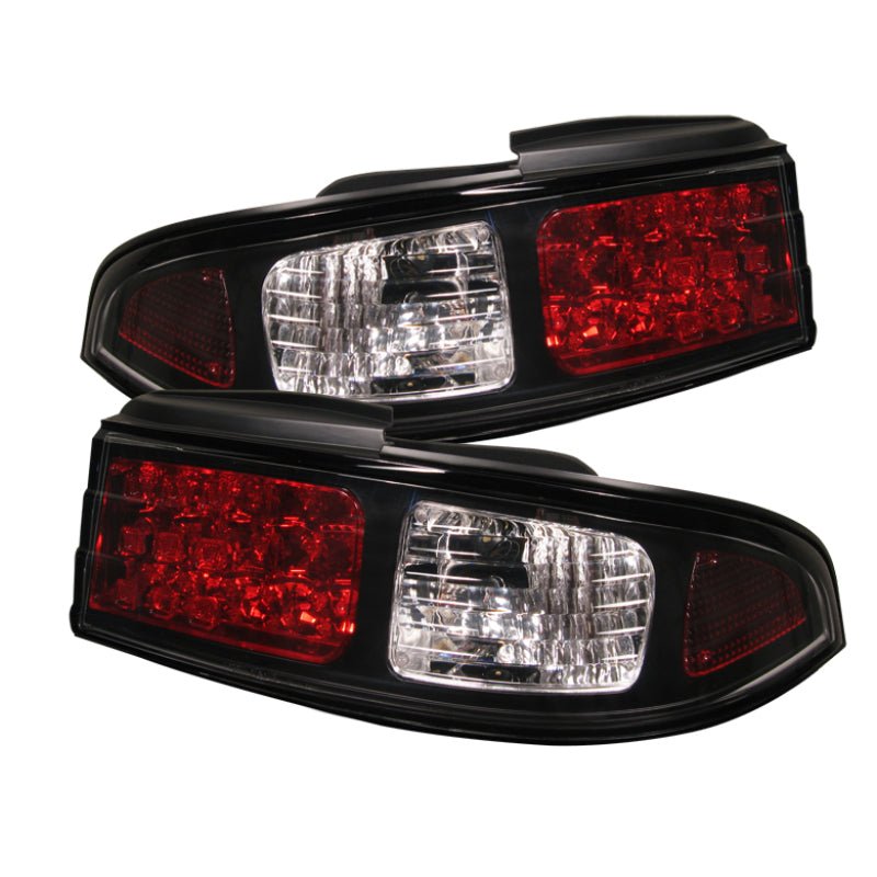 Load image into Gallery viewer, Spyder Nissan 240SX 95-98 LED Tail Lights Black ALT-YD-N240SX95-LED-BK 5006622
