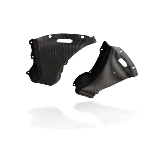 MUSE JAPAN Nissan Skyline BNR32 GTR DRY CARBON FRONT BRAKE AIR DUCT SET - NizmoPartsPlug