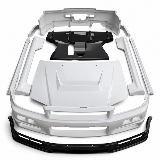GTR Conversion Full Body Kit for Nissan Skyline R34 GTT