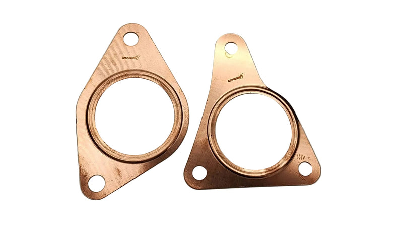 Load image into Gallery viewer, SPDZ1 VR30DDTT Copper lower downpipe Gasket for Infiniti Q50 Q60 Nissan Z 3.0T
