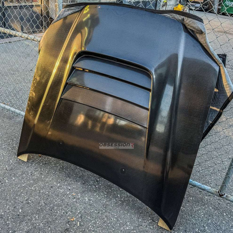 Cargue la imagen en el visor de la galería, MUSE JAPAN x BENETEC BNR34 GTR DRY CARBON HOOD ASSEMBLY R-TUNE
