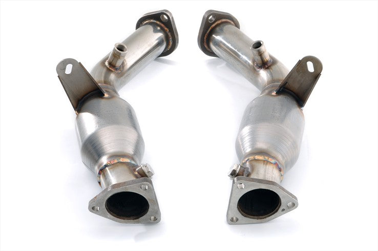 Cargue la imagen en el visor de la galería, Berk Technology Nissan 350Z 03-06, Infiniti G35 Coupe 03-07, G35 Sedan 03-06. Metallic High Flow Cats.
