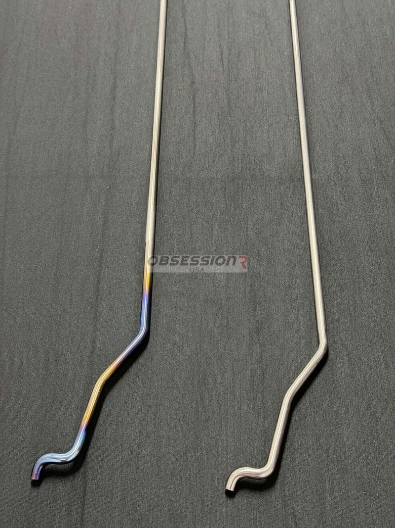 Cargue la imagen en el visor de la galería, Obsession R USA Titanium Hood Prop Nissan Skyline BNR32 BCNR33 BNR34 GTR - NizmoPartsPlug
