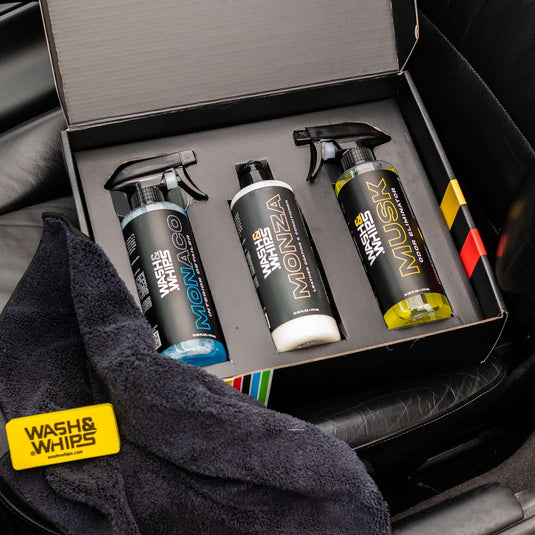 WASH&WHIPS 3-Step Car Care System
