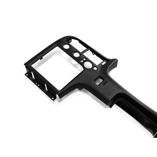 Black metal frame on a white background