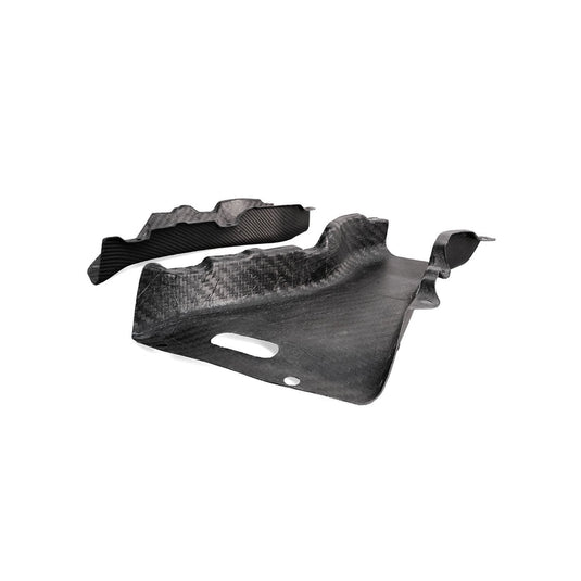 MUSE JAPAN Nissan Skyline BNR32 GTR DRY CARBON FRONT BRAKE AIR DUCT SET - NizmoPartsPlug