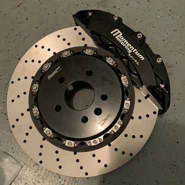 Momentum Motoring GT 4Pot 324MM 2 Piece Rotor Rear Big Brake Kit Nissan Skyline R32 / R33 / R34 GT-R