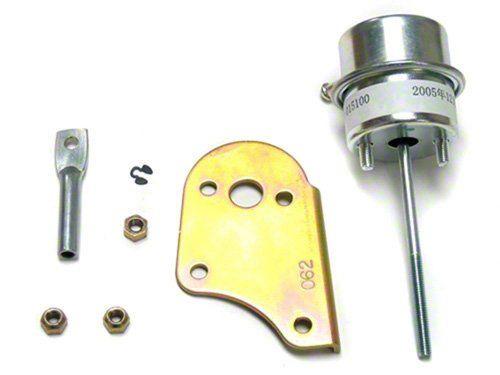 HKS wastegate actuator kit for Nissan S14/S15 SR20DET, including silver actuator, gold bracket, and mounting hardware.