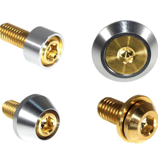 ZSPEC Stage-2 Dress Up Bolts® Kit for Nissan 300zx Z32, Titanium & Billet