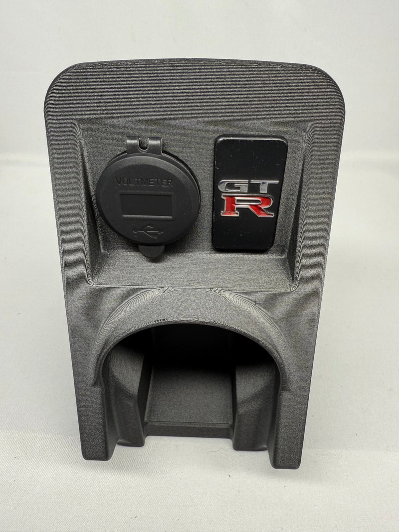 Cargue la imagen en el visor de la galería, R33 Skyline Center Console Cupholder Insert
