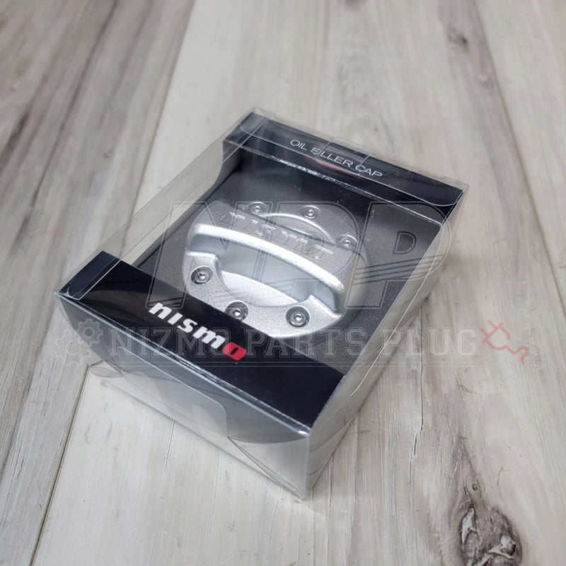 Load image into Gallery viewer, Nismo Oil Filller Cap Ratchet Type (SR RB VQ VK) - NizmoPartsPlug
