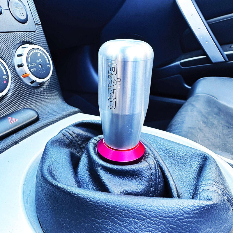 Cargue la imagen en el visor de la galería, ZSPEC Shift Boot Knob Finisher, Billet 6061 Aluminum, 9mm Tall, 300zx/350z/370z/Z/G/Q
