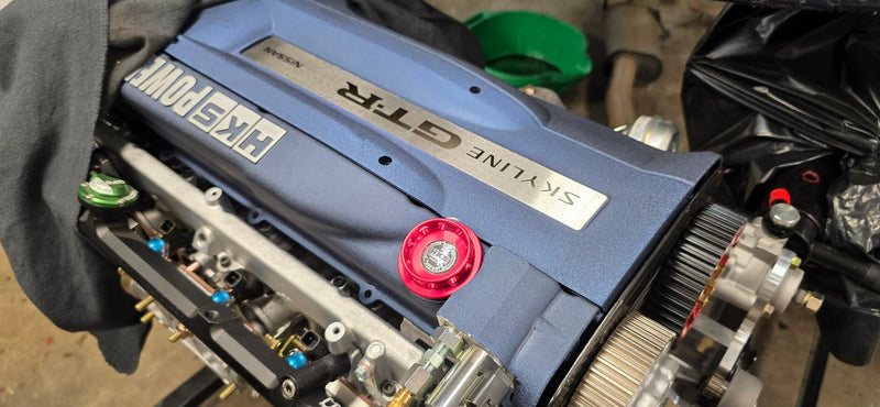 ギャラリービューアに画像をロードする, Nissan Skyline GTR RB26 Center Ornament Label | OSG
