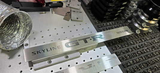 Nissan Skyline GTR RB26 Center Ornament Label | OSG