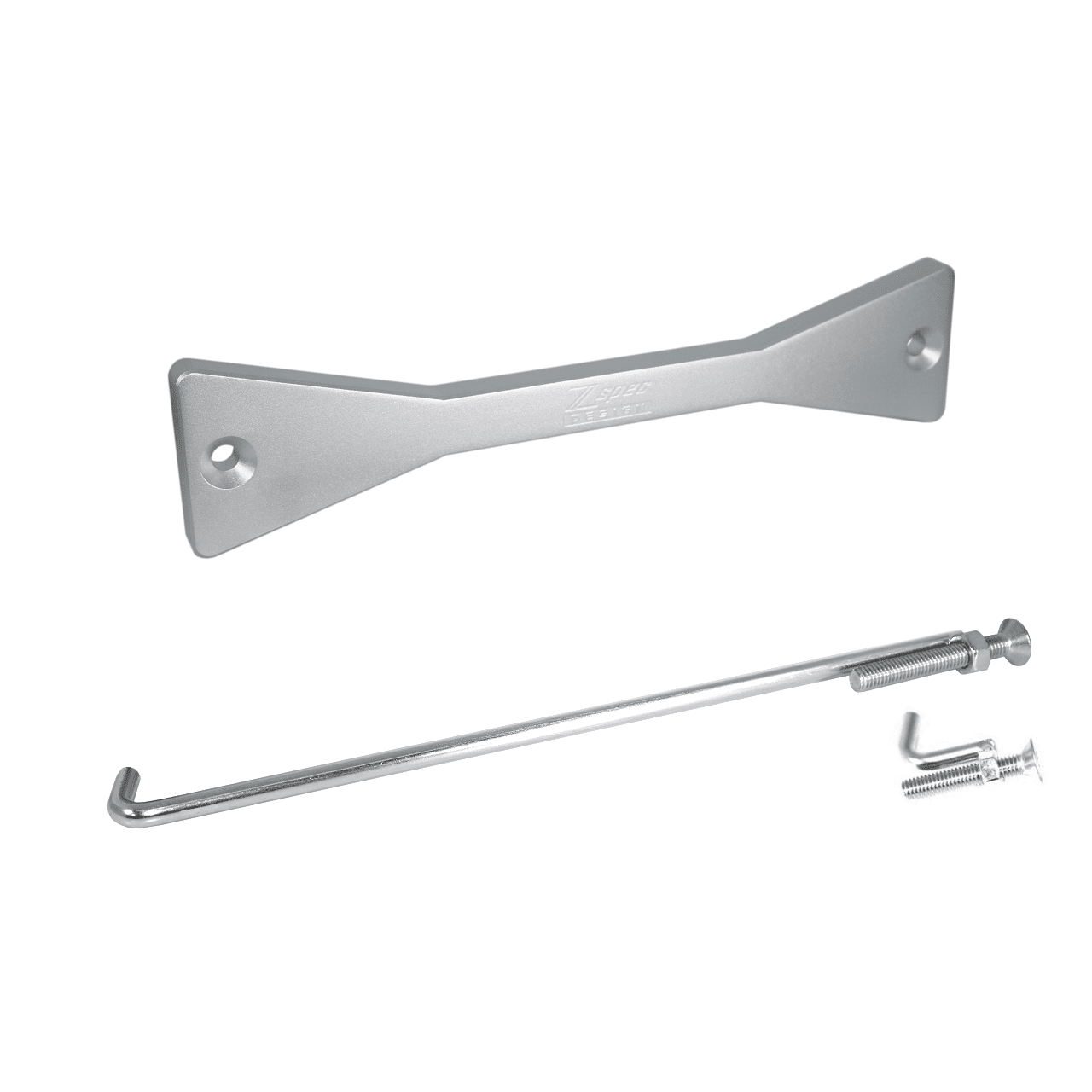 ZSPEC Battery Hold Down/Bracket for '23+ Nissan Z RZ34, Billet w/ Stainless Hardware